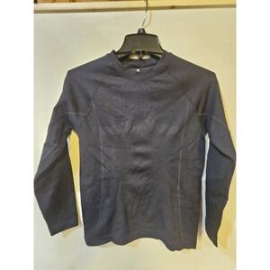Attarco Unisex Compression Shirt Long Sleeve Black Size Large